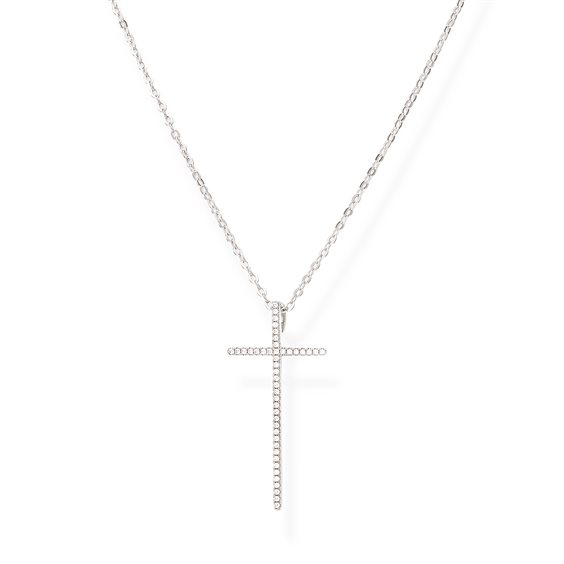 Collana Amen Donna in Argento Cubic Zirconia CLLCBBZ - CLLCBBZ